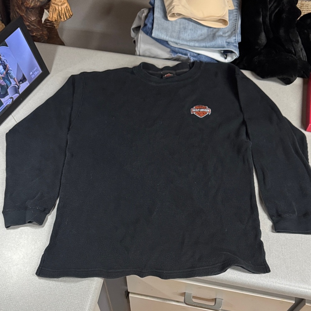 Harley-Davidson Black Long Sleeve Tee